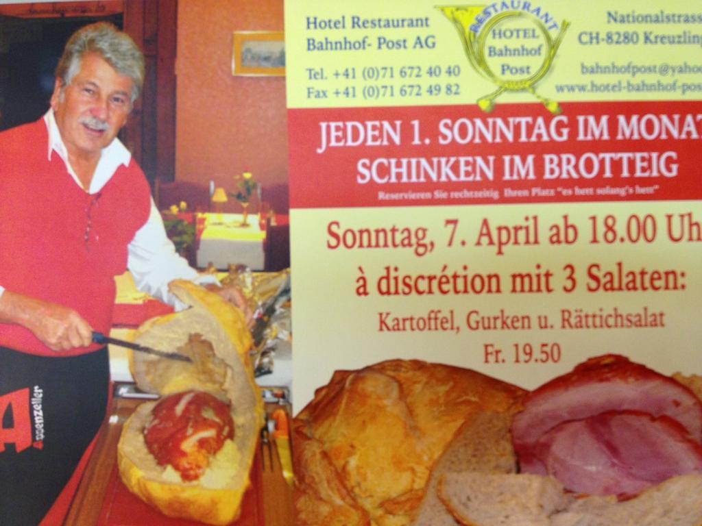 Gastro Bahnhof Post Kreuzlingen Ag Buitenkant foto